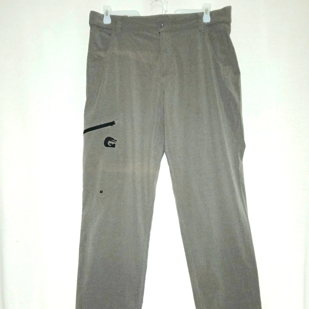 Men's Gray GATOR WADERS PERFORMANCE FISHING PANTS.